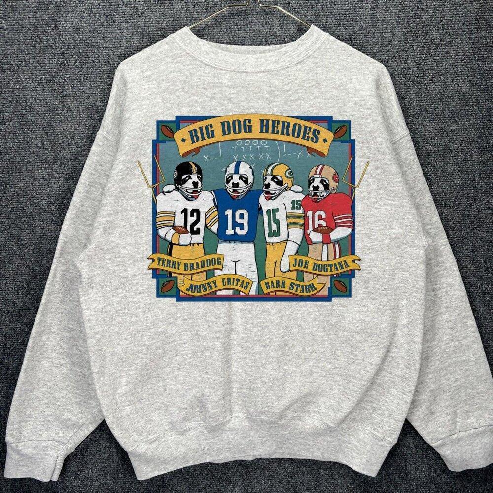 1995 Big Dogs Big Dogs Heroes Retro Sweatshirt